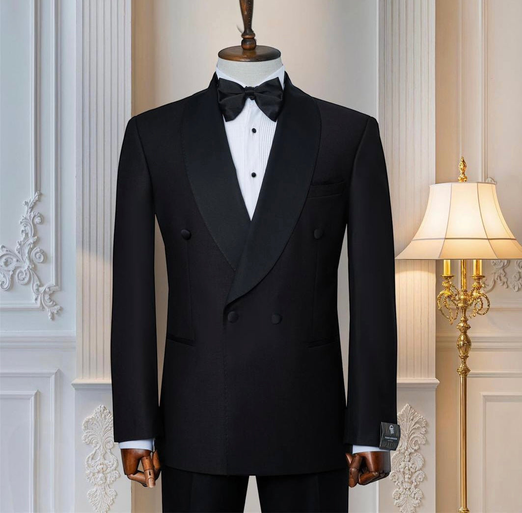 3pc Black Suit