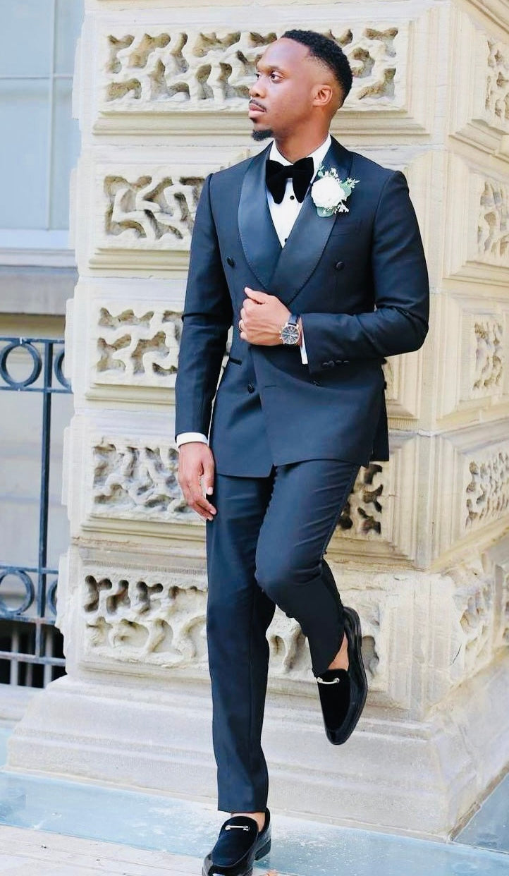 3pc Black Suit