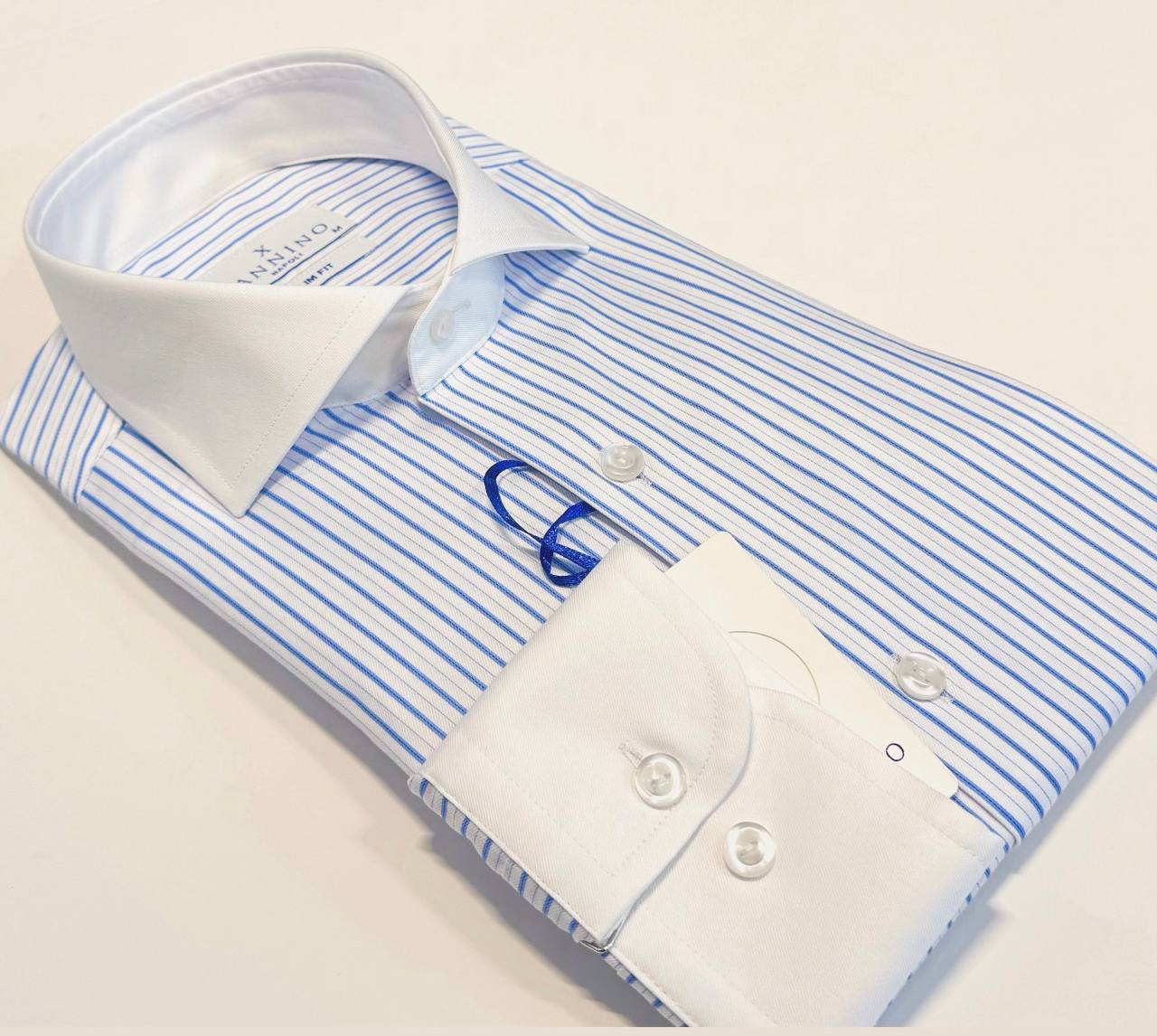 Contrast Collar Shirt